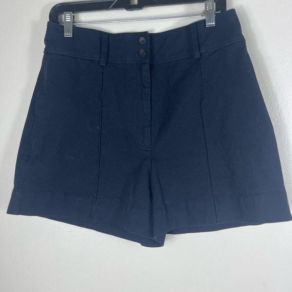 M.M. LaFleur Women’s Navy Shorts L - Picture 3 of 7